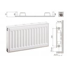 Cтальной панельный радиатор PRADO Classic 10х300х1900