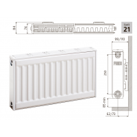 Cтальной панельный радиатор PRADO Classic  21х300х600