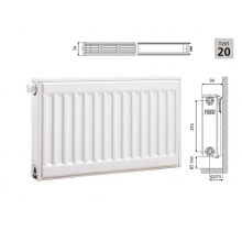 Cтальной панельный радиатор PRADO Universal 20х300х1900