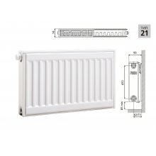 Cтальной панельный радиатор PRADO Universal   21х500х700