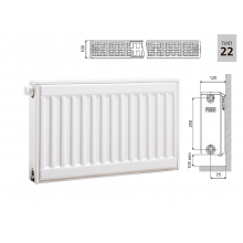Cтальной панельный радиатор PRADO Universal 22х300х1500