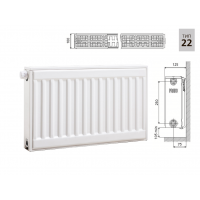 Cтальной панельный радиатор PRADO Universal  22х300х400